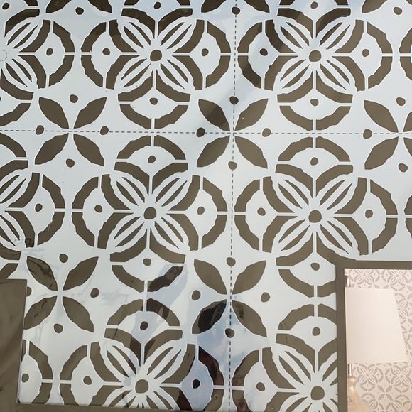 🆕 Laser Stencil “Batik Print” for DIY Projects 1pc 17.25” x 19.5” - Picture 6 of 11